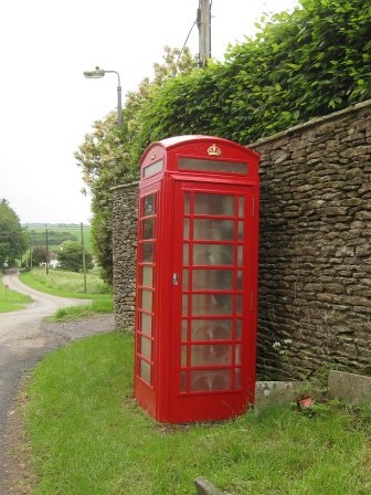 West Littletons red telephone box